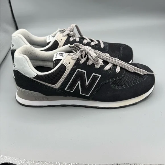 New Balance 574 Men’s Sneakers – Black – Size 11 – NWT - Picture 2 of 6